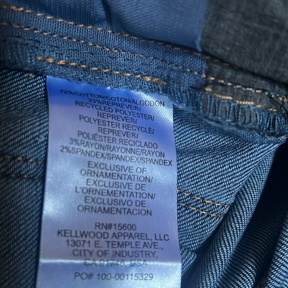 Wit & Wisdom #245BLART Luxe Touch Blue Artisanal High Waist Bootcut Jeans - Picture 9 of 14
